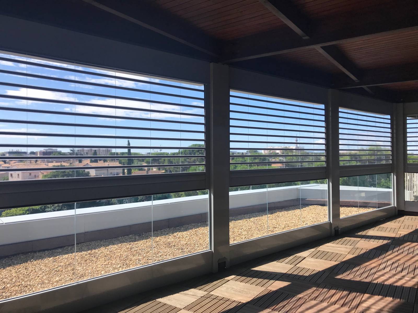 Lamy Maillard Volet roulant transparent à Montpellier