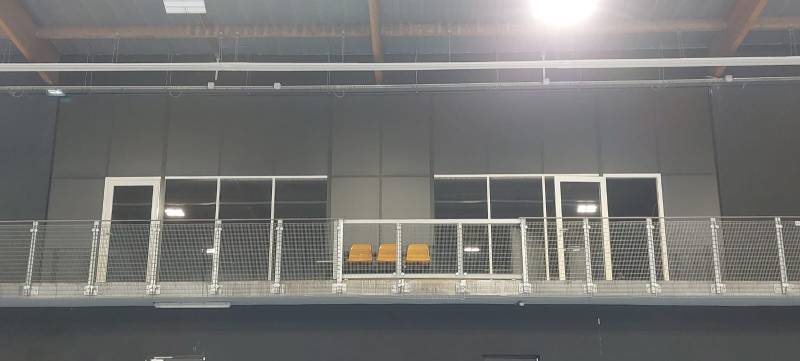 Aménagement de mezzanine avec cloison vitrée à Toulouse